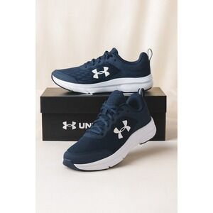 Under Armour Charged 10 Men's Navy Blue Running Shoes Size 11 New in Box